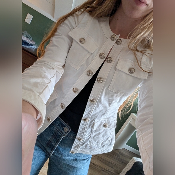 White House Black Market | Utility Jacket - Picture 5 of 7